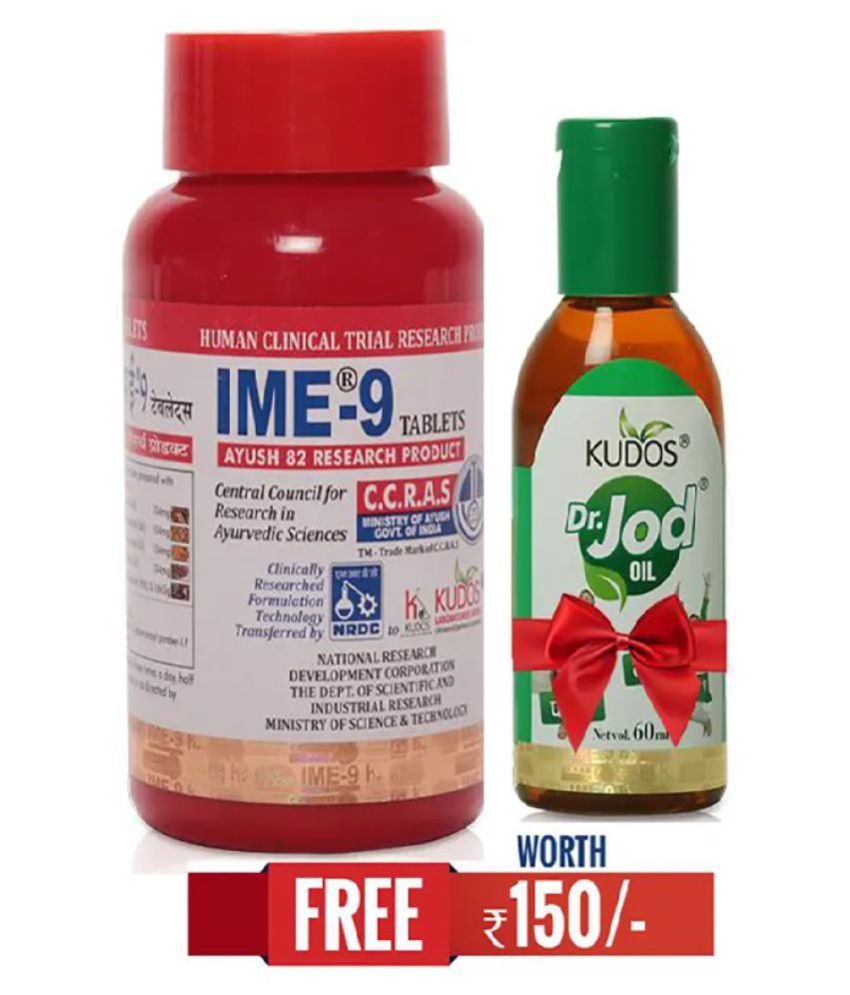 Kudos IME 9 Tablet 120 no.s Pack Of 1 Buy Kudos IME 9 Tablet 120 no.s