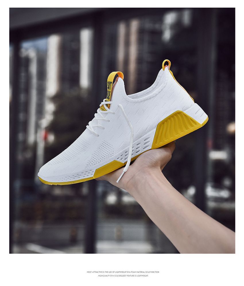 Mr.SHOES MEN-FASHION-SHOES White 