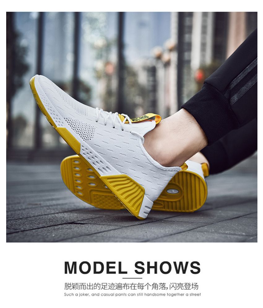 Mr.SHOES MEN-FASHION-SHOES White 