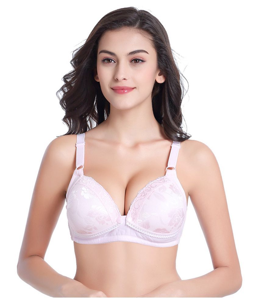 Buy Secret Wear Cotton Minimizer Bra Purple Online at Best Prices in India Snapdeal