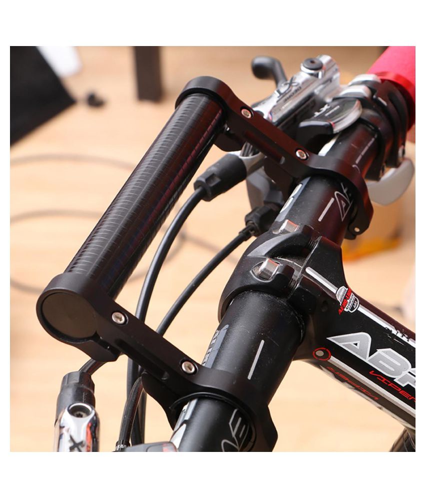 15cm MTB Bike Aluminium Alloy Double Handlebar Frame Extension Mount Holder New