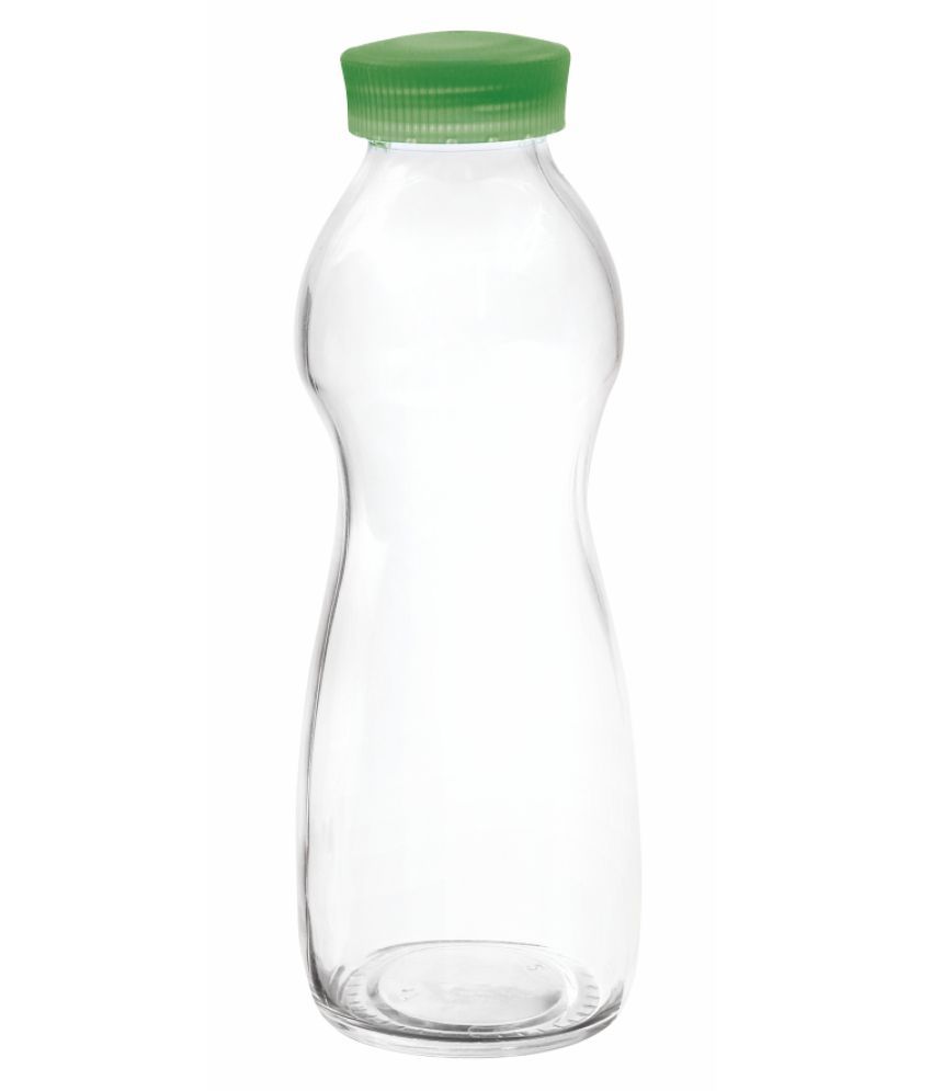     			Treo By Milton Borosilicate Eazy Grip Green 550 mL Glass Water Bottle set of 1