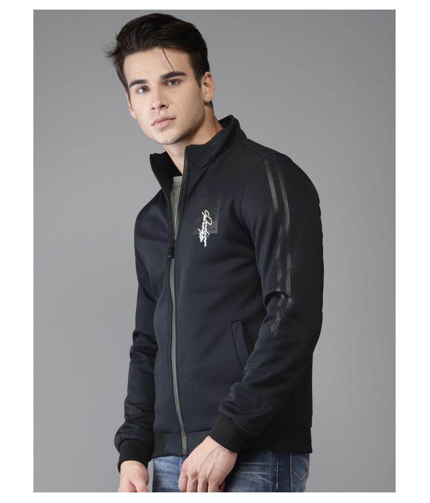 The Indian Garage Co. Navy Casual Jacket - Buy The Indian Garage Co ...