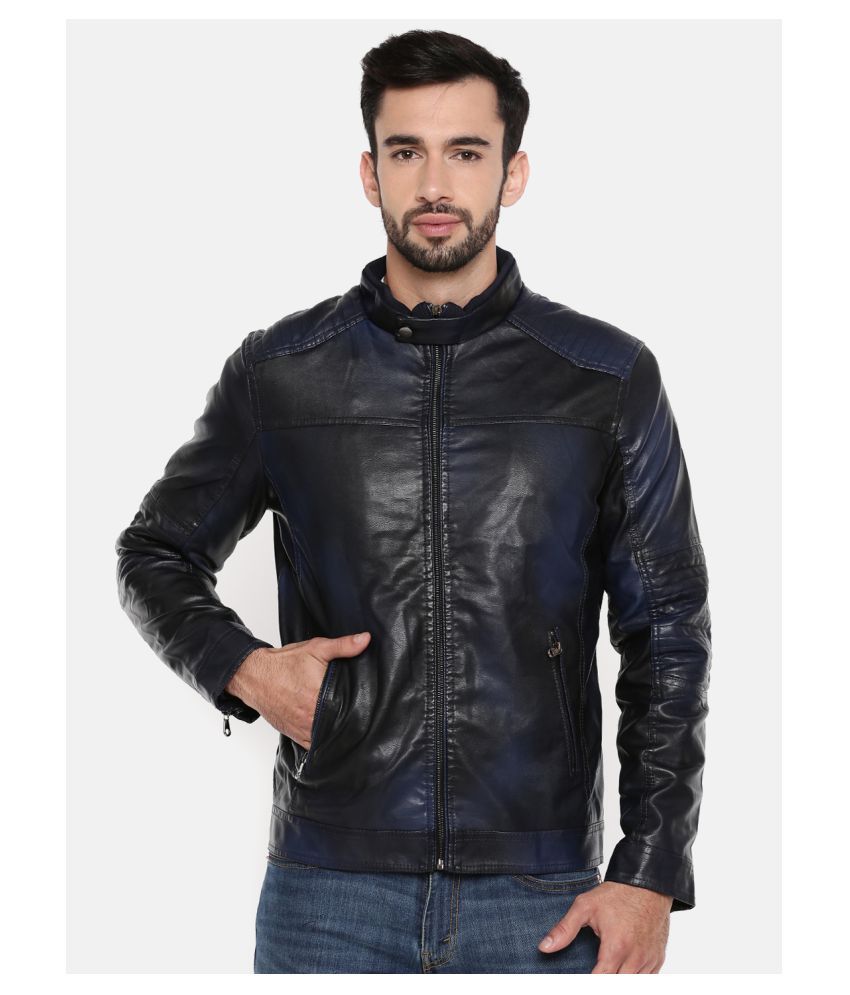 The Indian Garage Co. Navy Casual Jacket - Buy The Indian Garage Co. Navy Casual Jacket Online 