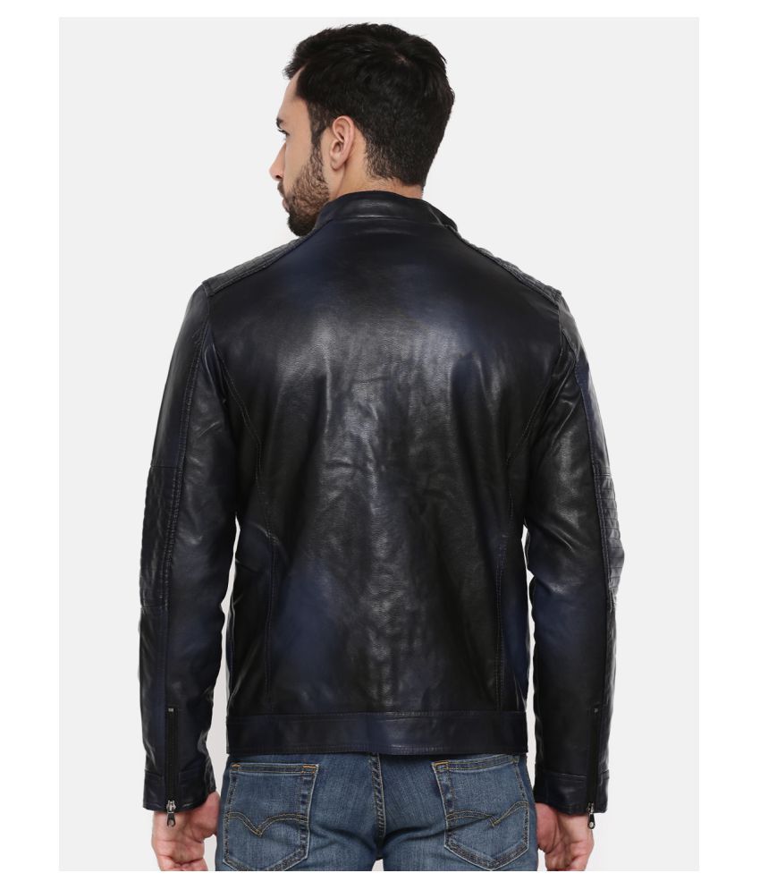 The Indian Garage Co. Navy Casual Jacket - Buy The Indian Garage Co. Navy Casual Jacket Online 