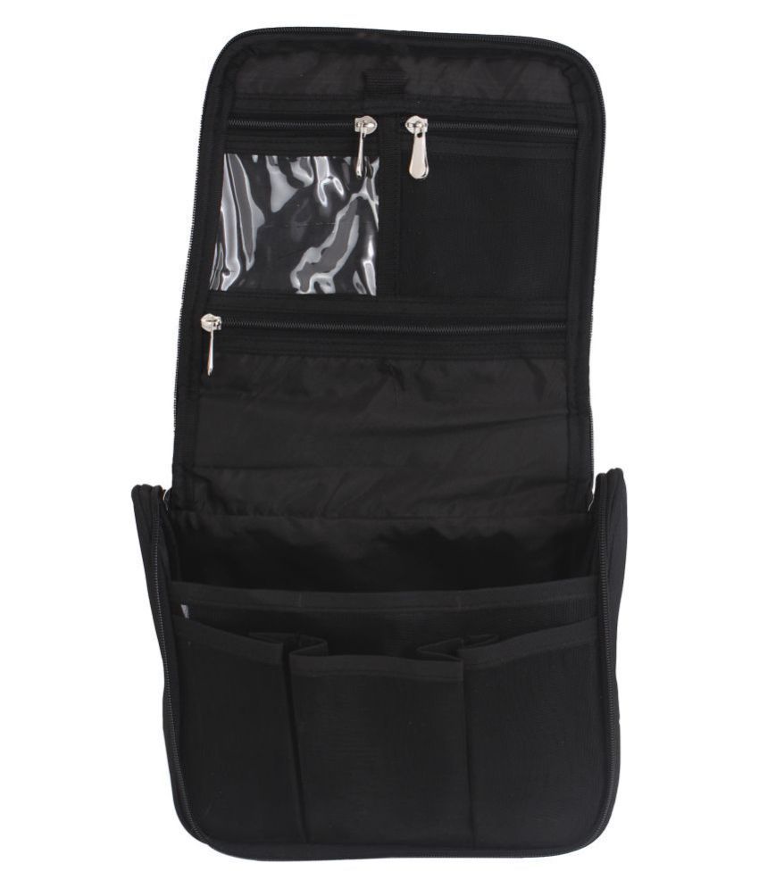 Traveldoo Black Toiletry Pouch Organizer Buy Traveldoo Black Toiletry