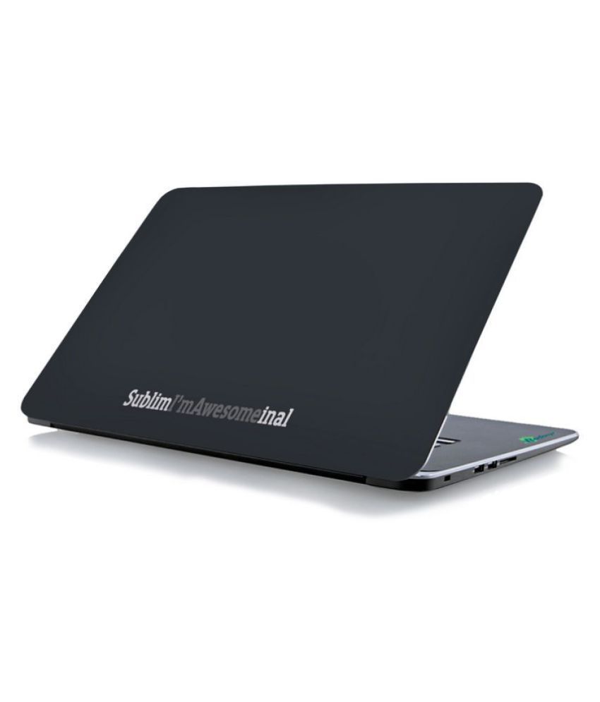 RADANYA Quotes Printed Laptop Skin Cover Fits For All Models for Screen