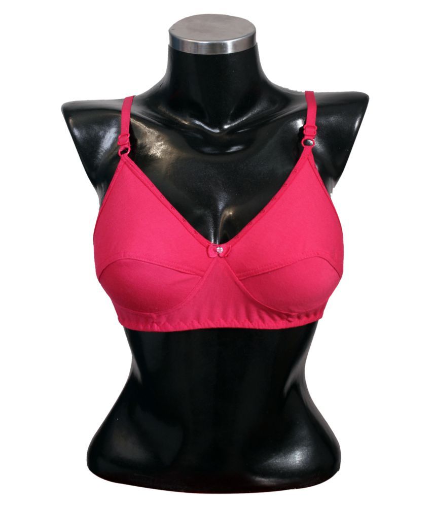 pink everyday bra