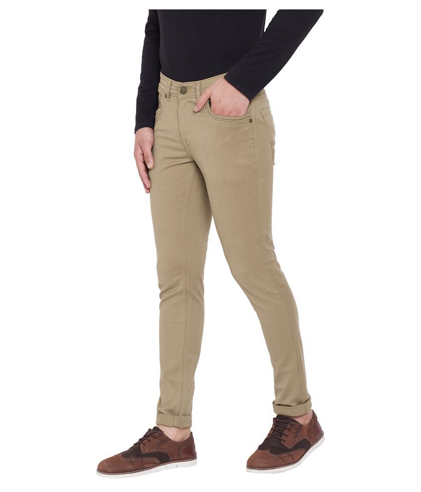 Canary London Khaki Skinny Jeans - Buy Canary London Khaki Skinny Jeans ...