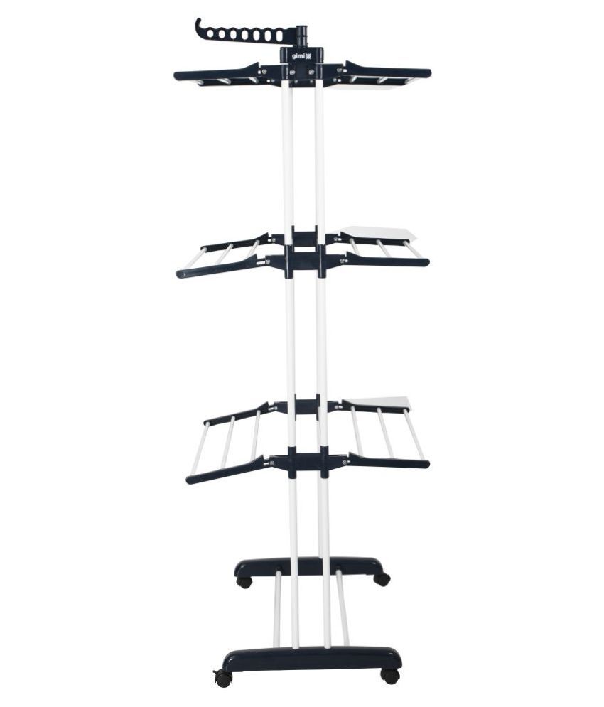 Three Layer Vertical Cloth Drying Stand Buy Three Layer Vertical Cloth