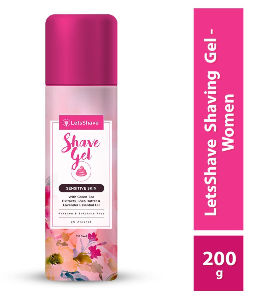 LetsShave Women Shaving Gel 200 mL Buy LetsShave Women Shaving Gel 200