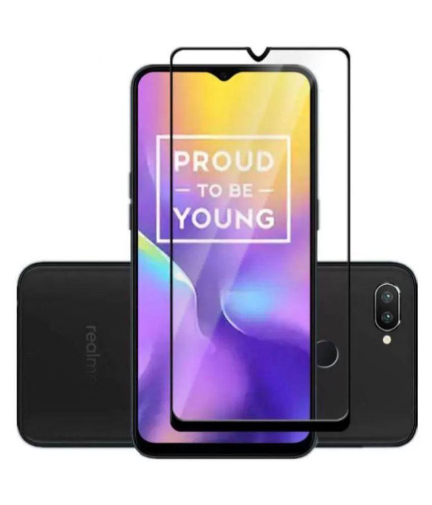 Realme U1 Tempered Glass Screen Guard By Finepebbles 6D Edge...