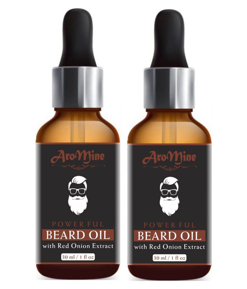     			Aromine RedONION Beard Oil For Growth 60 ml Pack of 2