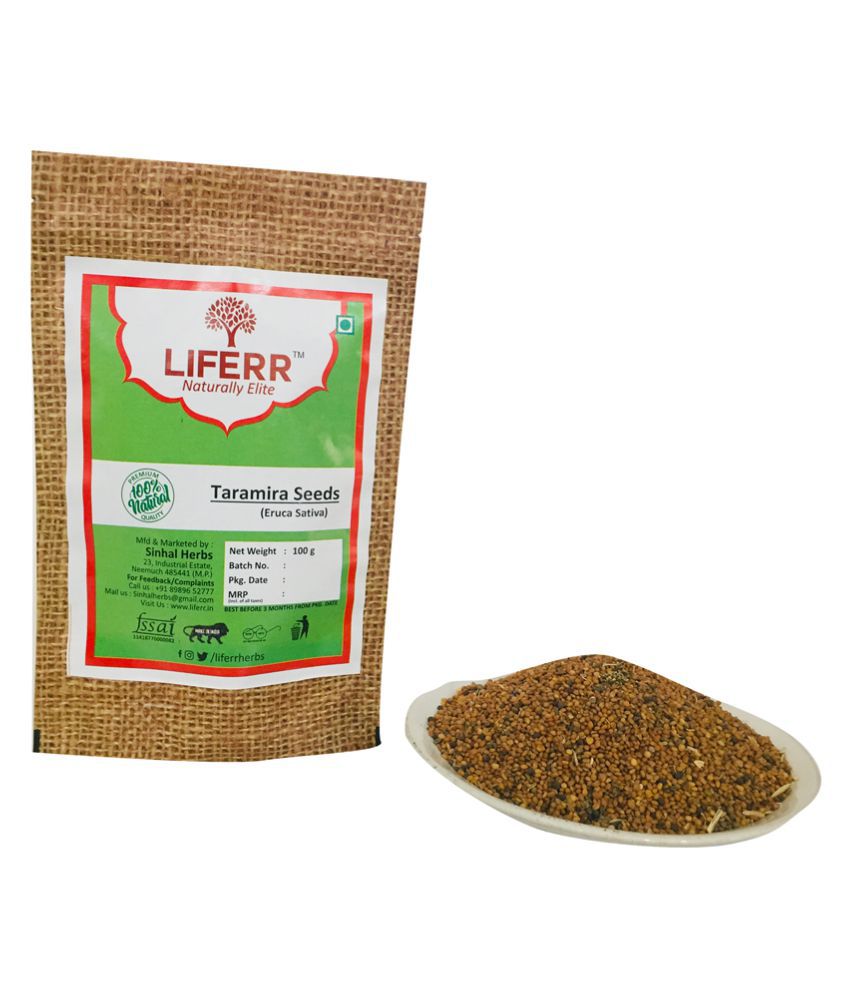 Liferr Organic Taramira Seeds 100 Gm Buy Liferr Organic Taramira Seeds 100 Gm At Best Prices In India Snapdeal