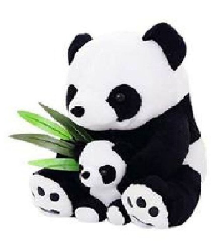 black panda teddy