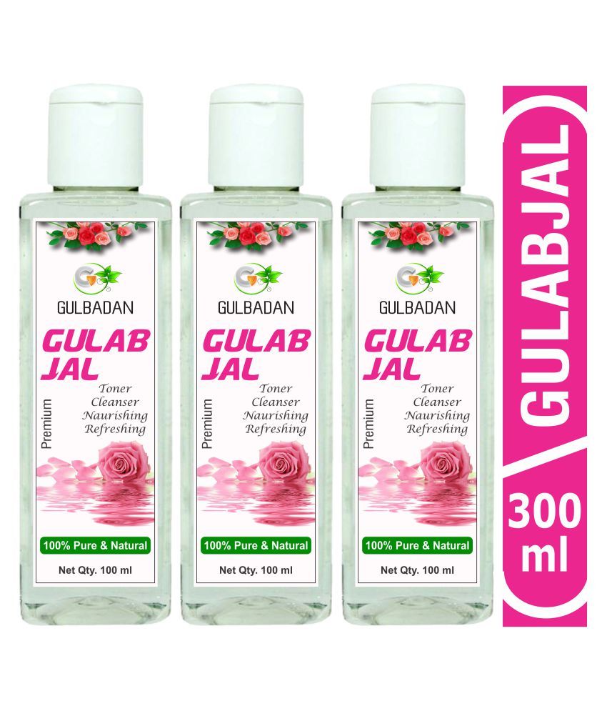 Gulbadan 100 Natural Rose Water For Nourishing Refreshing