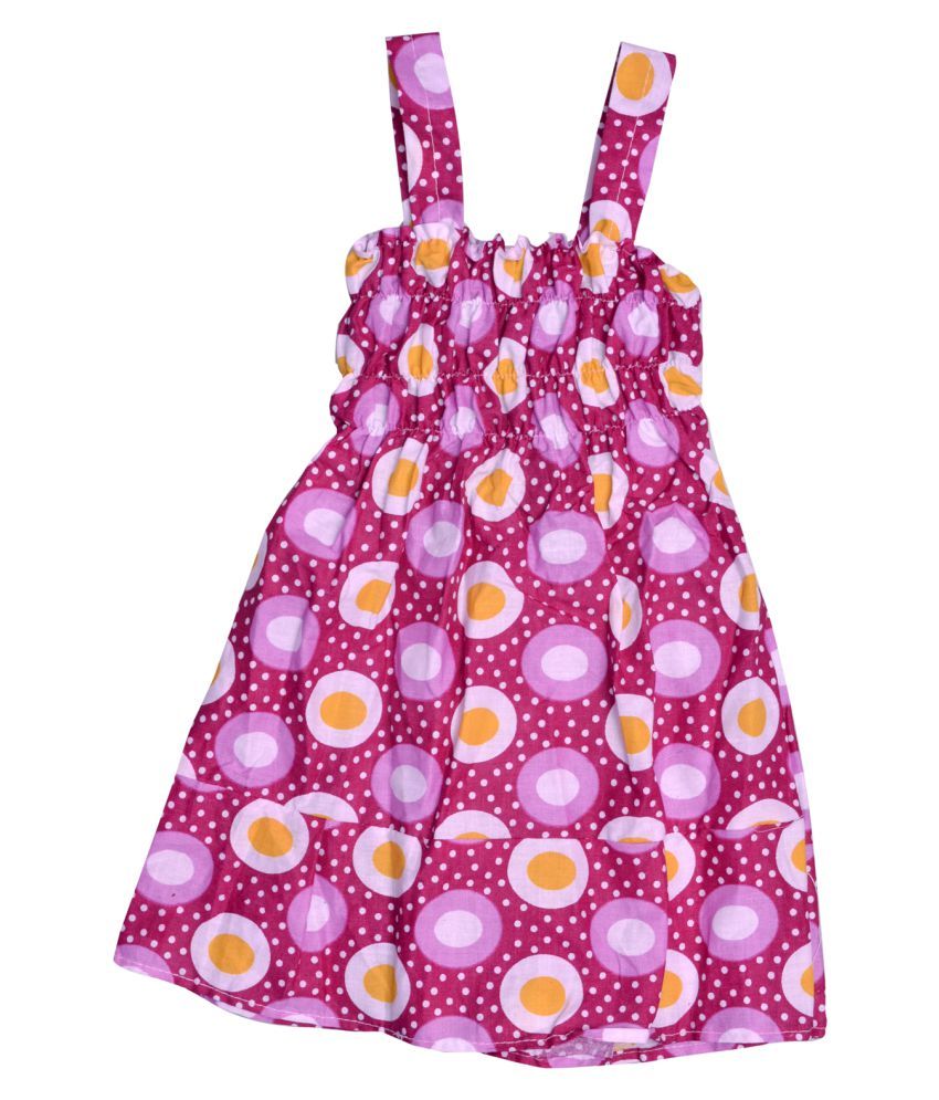 KAYU Girls Cotton Sleevless Printed Frock (Pack of 9) - Buy KAYU Girls ...