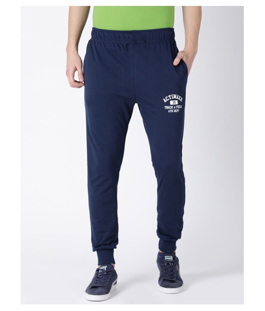 cotton blend joggers for men