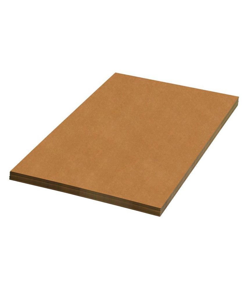 Corrugated Sheet, 5 Ply, 120 GSM, 24x36 inch, Pack of 10 Sheets: Buy