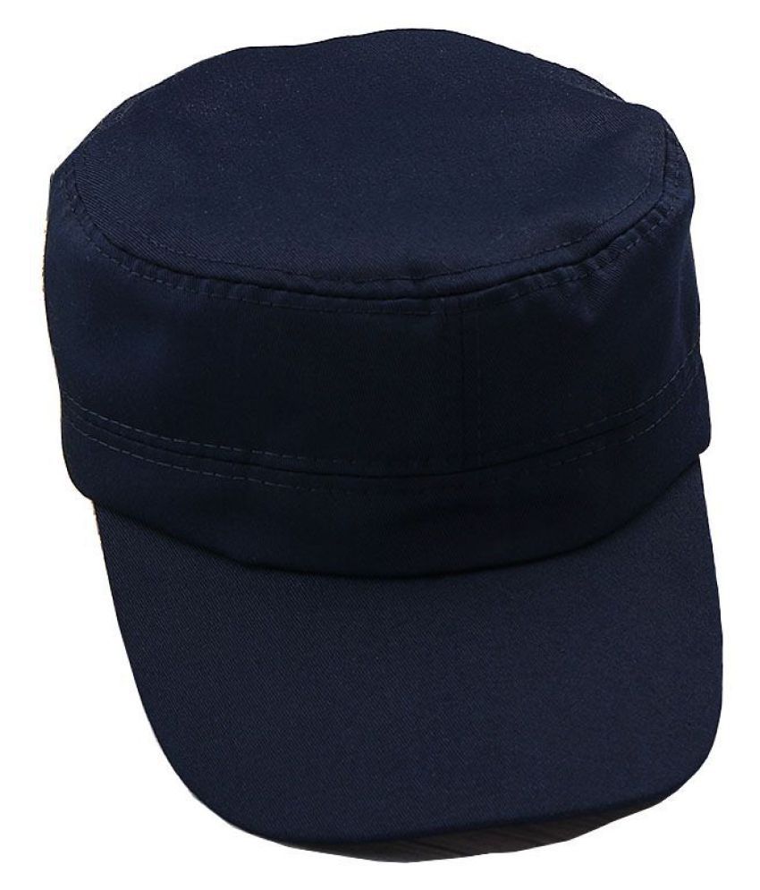 Modo Vivendi | Unisex Solid Flat Summer Cap | Snapback Visor Sun Hats For Male and Female | Trendy Baseball Cap