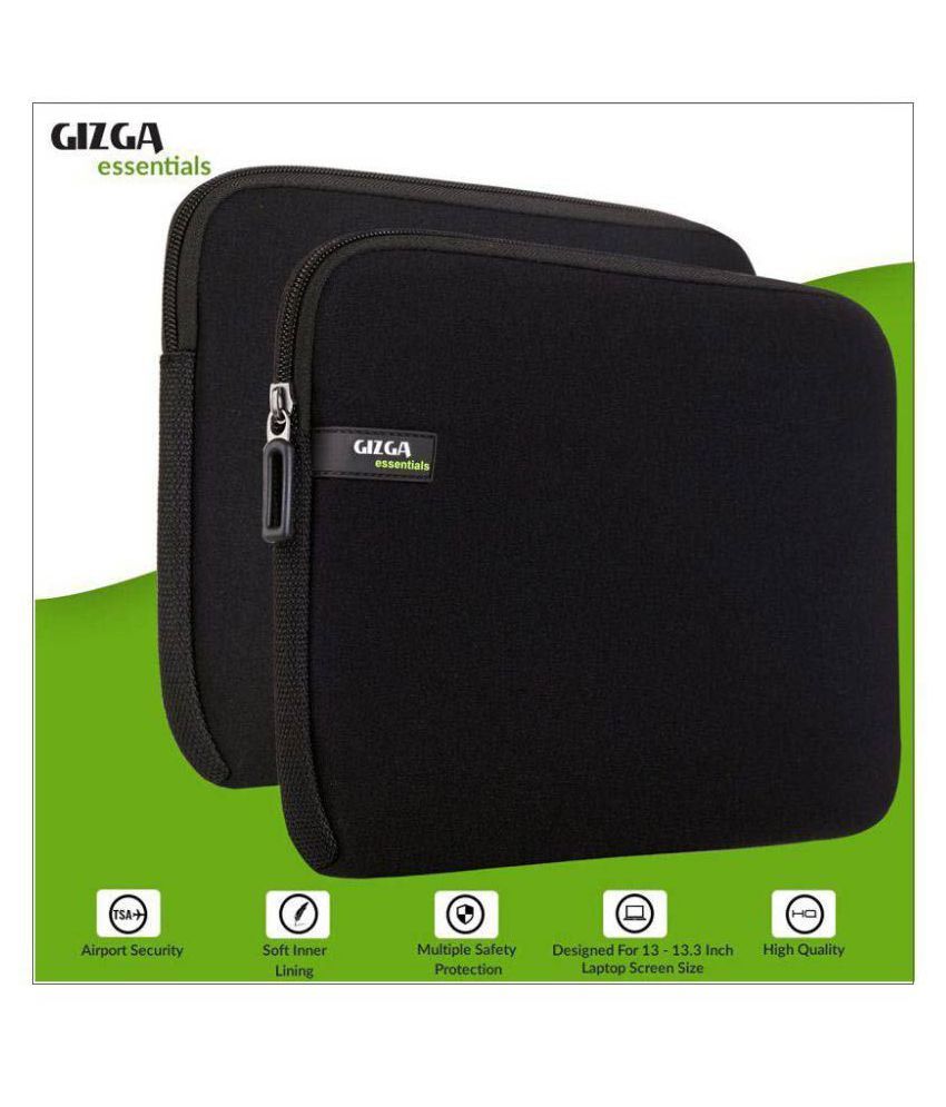 Gizga Essentials Black Laptop Sleeves Buy Gizga Essentials Black