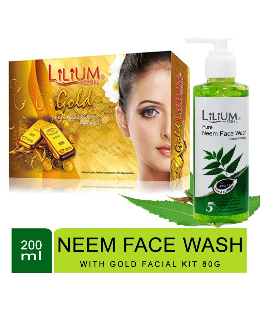 lilium neem face wash