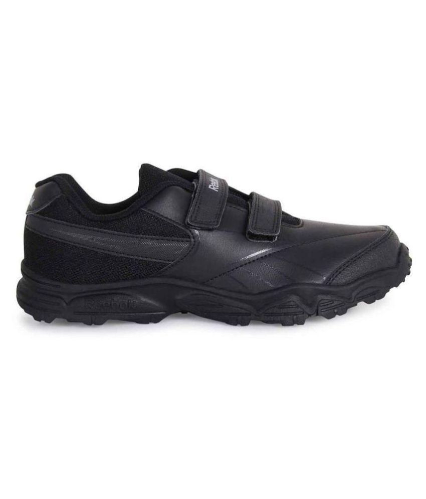 Buy Reebok Black Velcro School Shoes 
