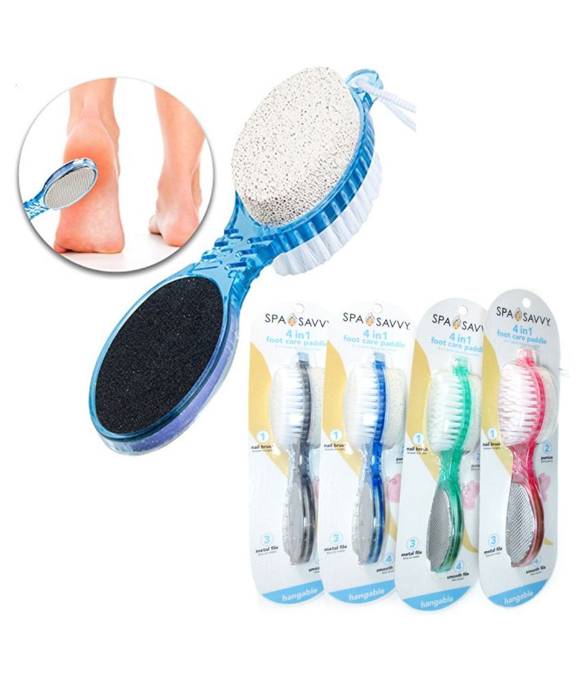 DEVISTIC SALES 4 In 1 Foot File With Pedicure And Manicure Brush Multi