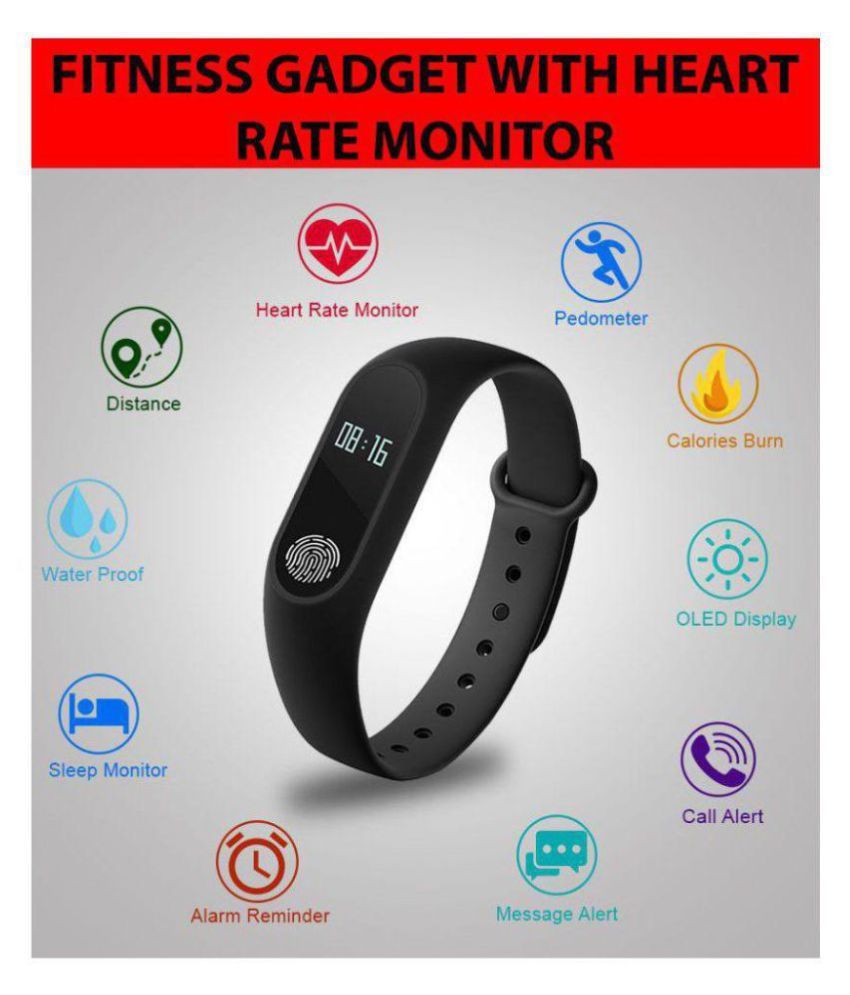 m2 bluetooth intelligence health smart band wrist watch monitor smart bracelet