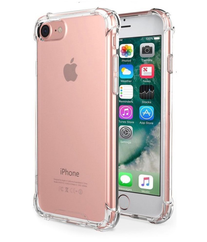     			Apple iPhone 6S Plus Plain Cases BEING STYLISH - Transparent