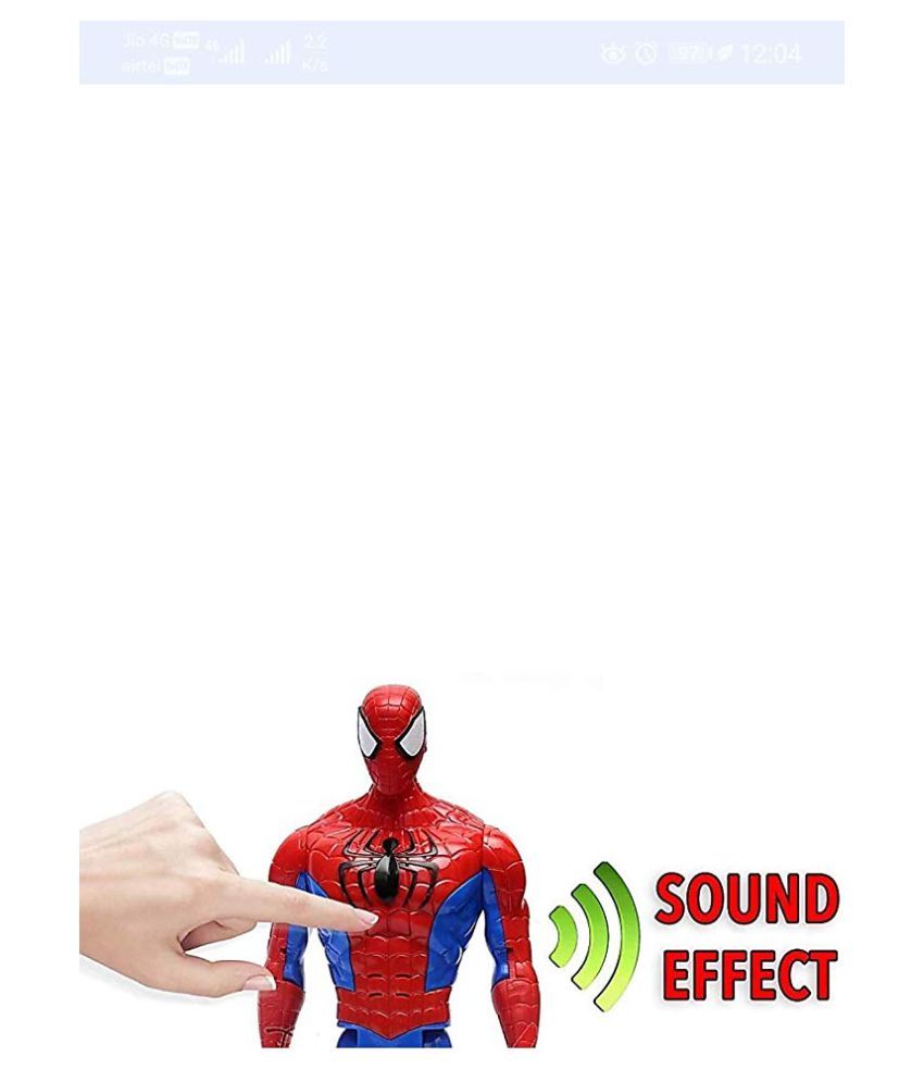 Marvel Comic/Movie Super Hero Legends - 12 Inch Action Figure Toy with  Sound and Batteries (Spiderman) - Buy Marvel Comic/Movie Super Hero Legends  - 12 Inch Action Figure Toy with Sound and