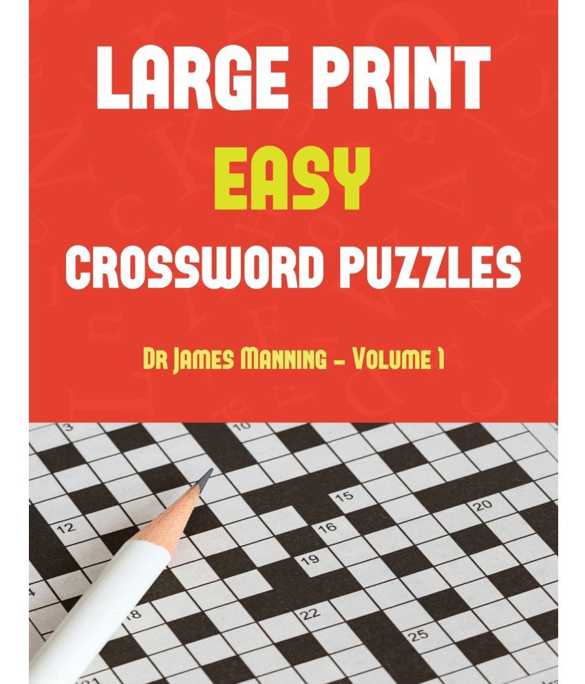 Large Print Easy Crossword Puzzles (Vol 1 Easy) Buy Large Print Easy