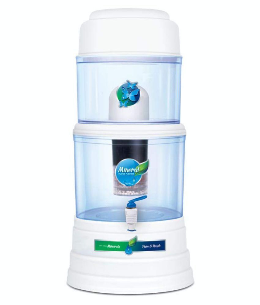 DEAL AQUAGRAND Gravity Based 15 Ltr Gravity Water Purifier Price in