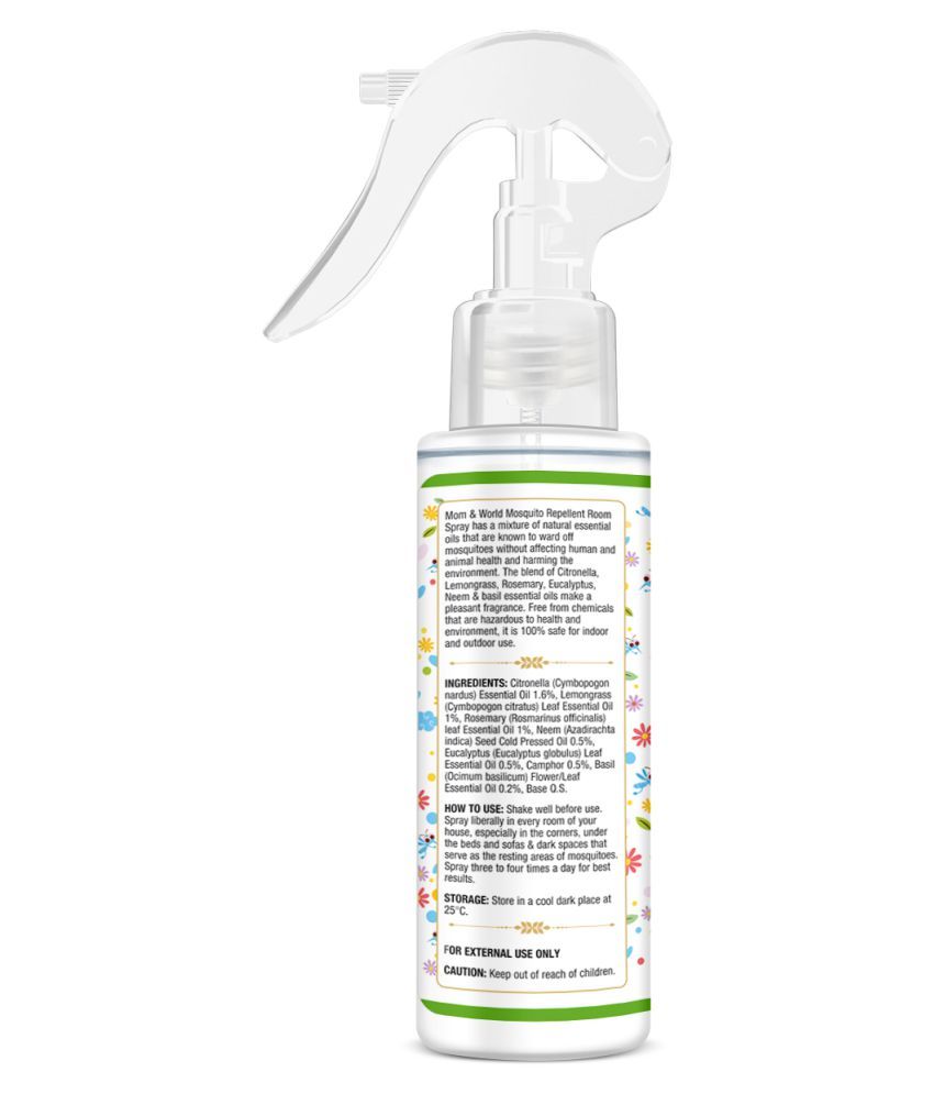 Mom World Baby Mosquito Repellent Room Spray 100 Naturally Derived   Mom World Baby Mosquito Repellent SDL827683860 2 A0f5b 