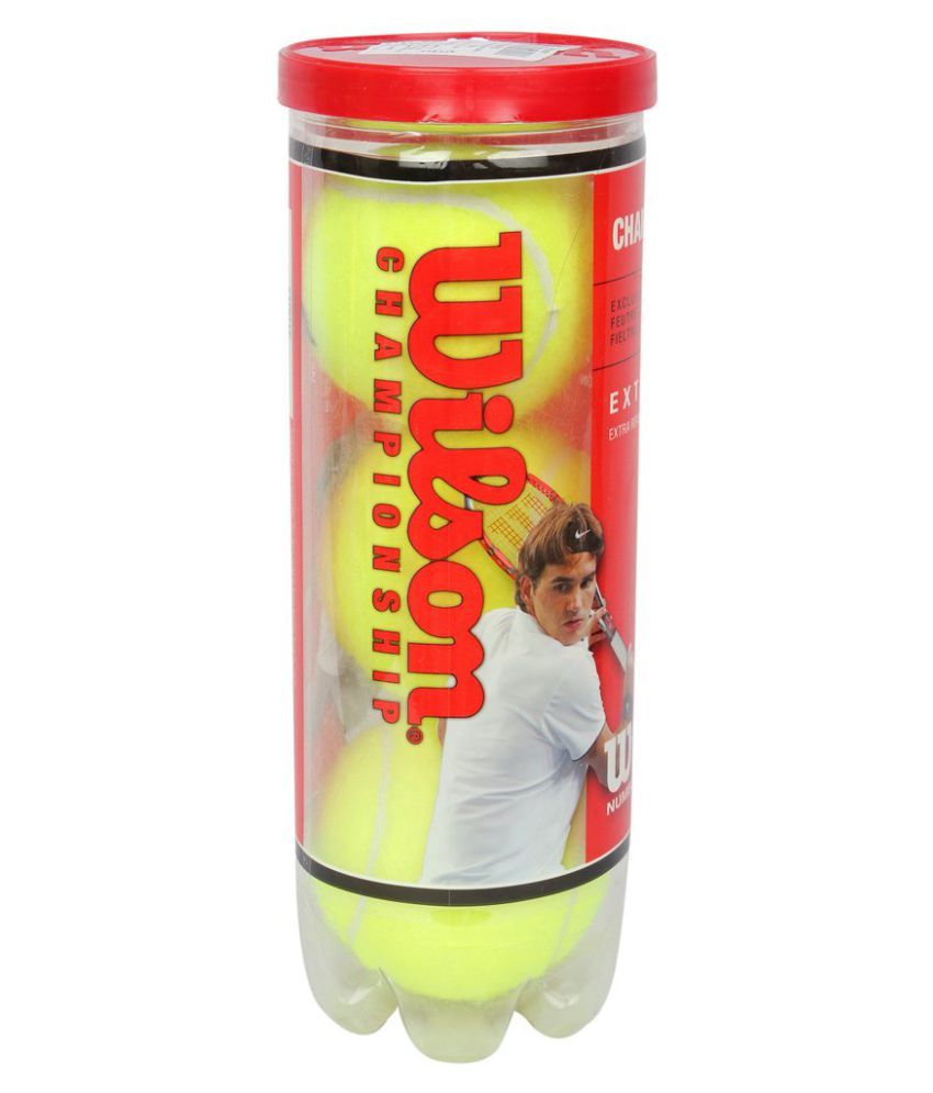 Wilson Championship Tennis Ball Assorted 3 Buy Online at Best Price on Snapdeal
