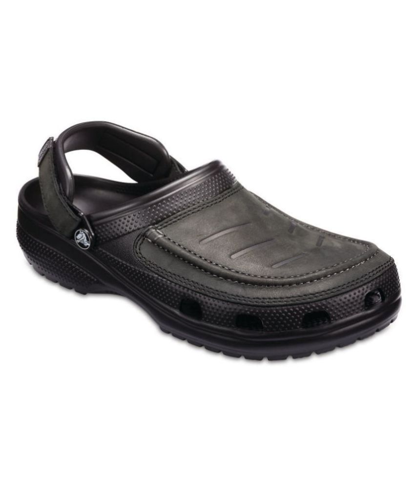 crocs sandals leather