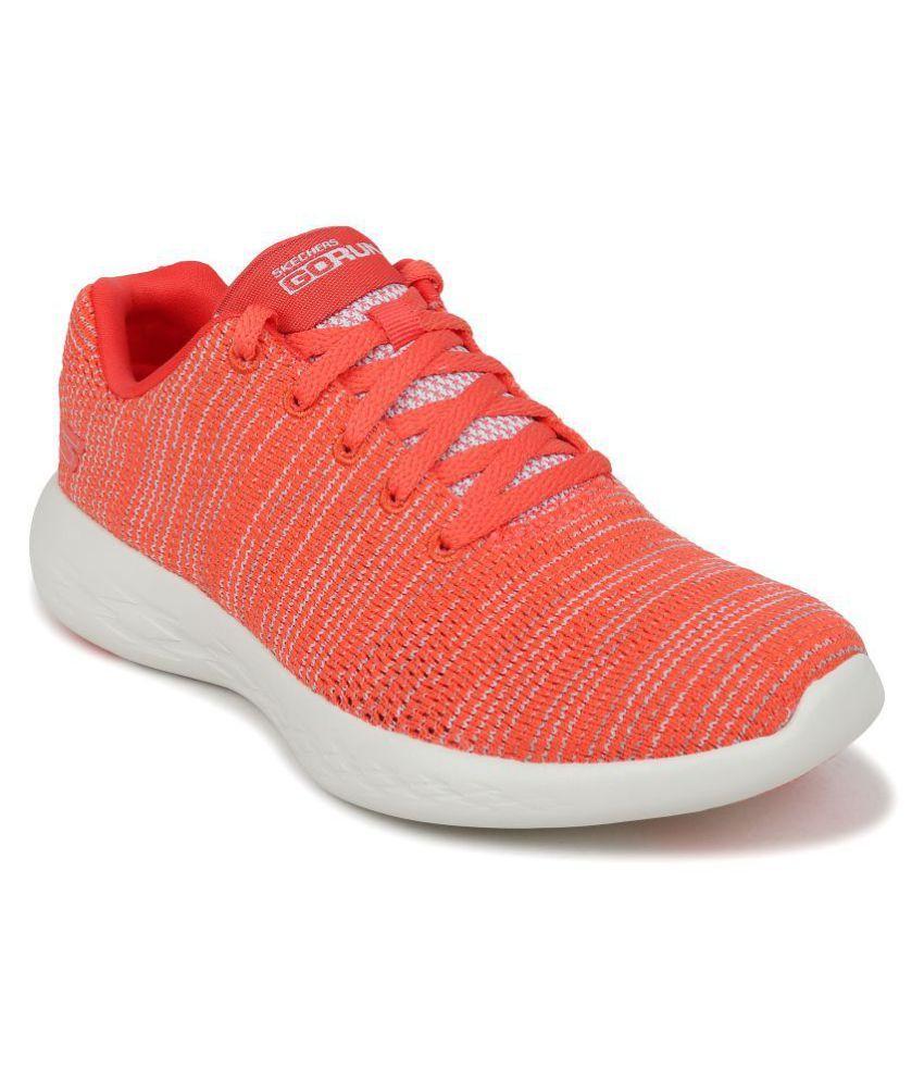 orange skechers sneakers