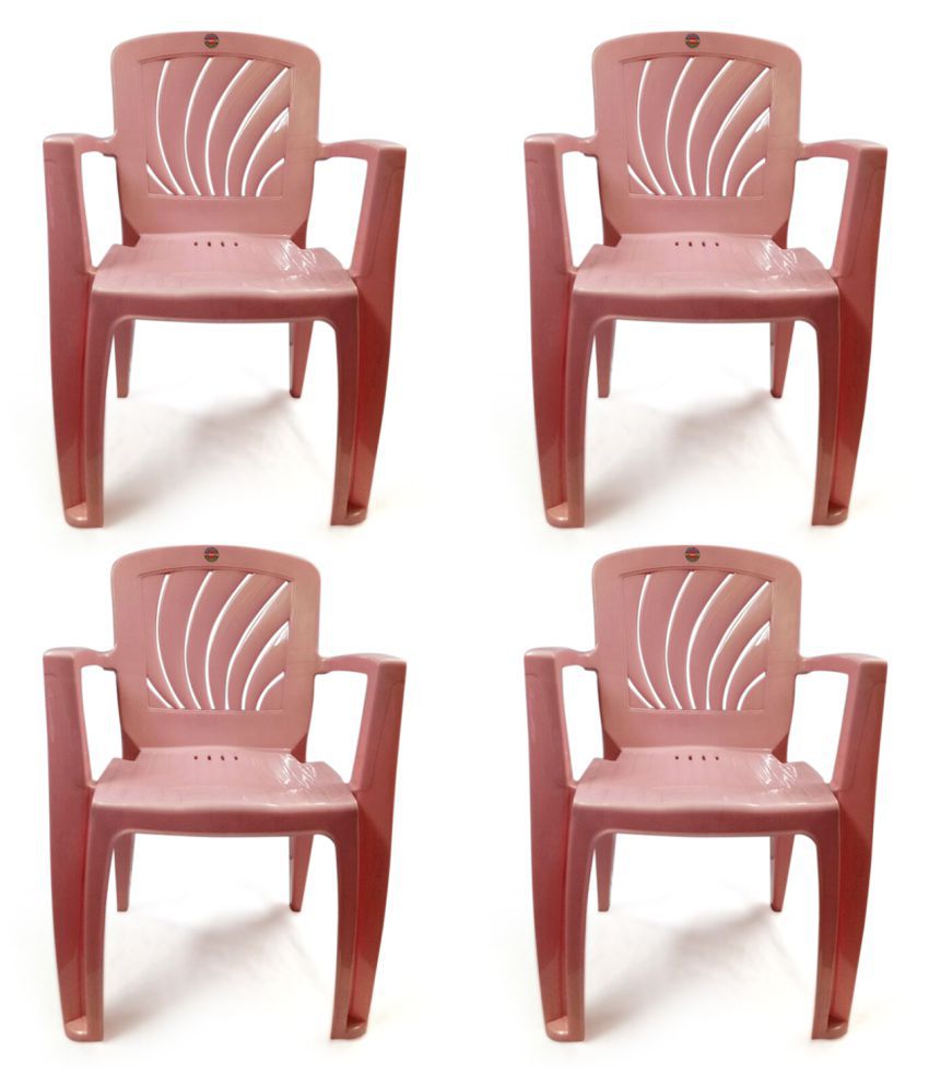 Cello Envy Living Room Set Of 4 Chair Pearl Peach Buy Cello Envy