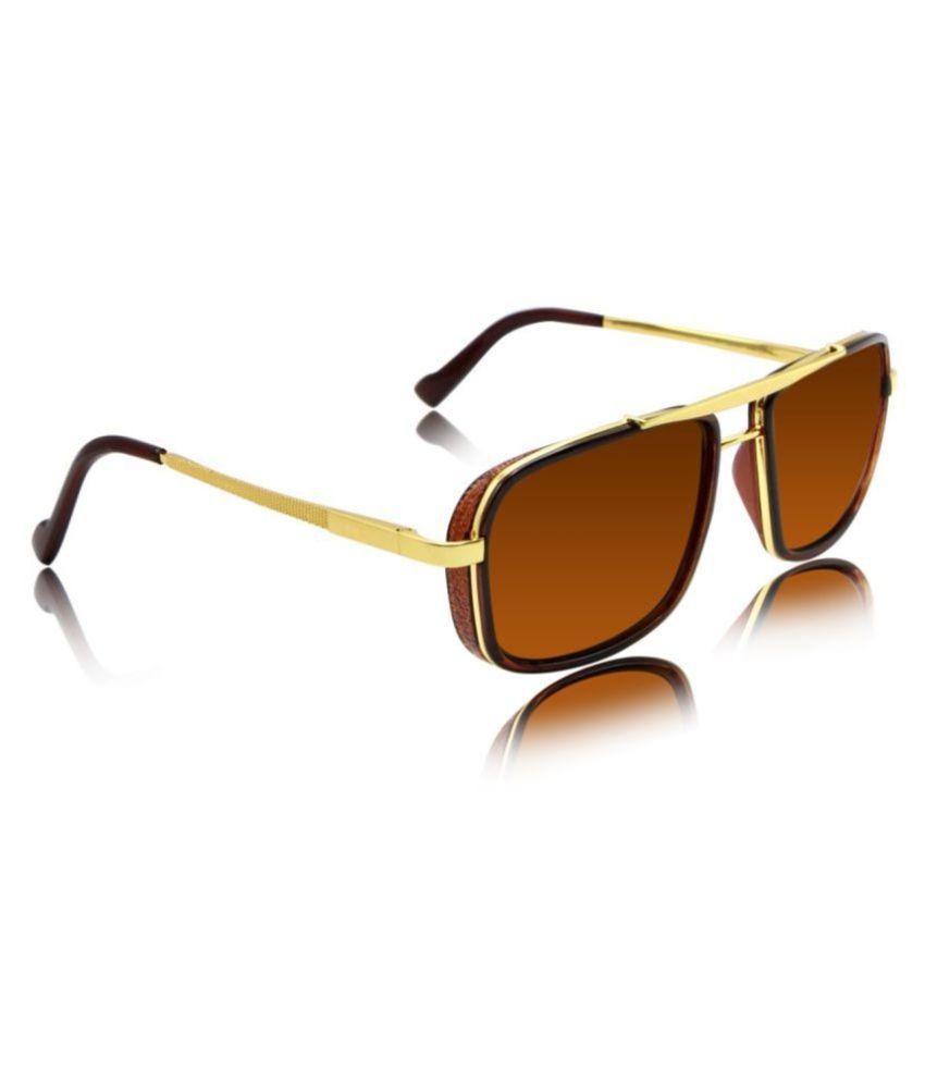 GB Fashion Brown Aviator Sunglasses ( 4413 ) Buy GB Fashion Brown
