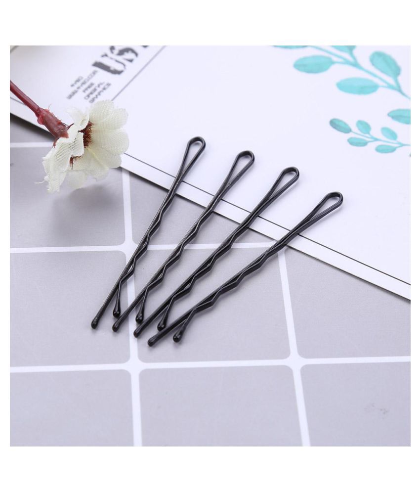 36pcs U Shaped Hairpins Hair Clips Women Salon Hair Styling Tool (Black):  Buy Online at Low Price in India - Snapdeal