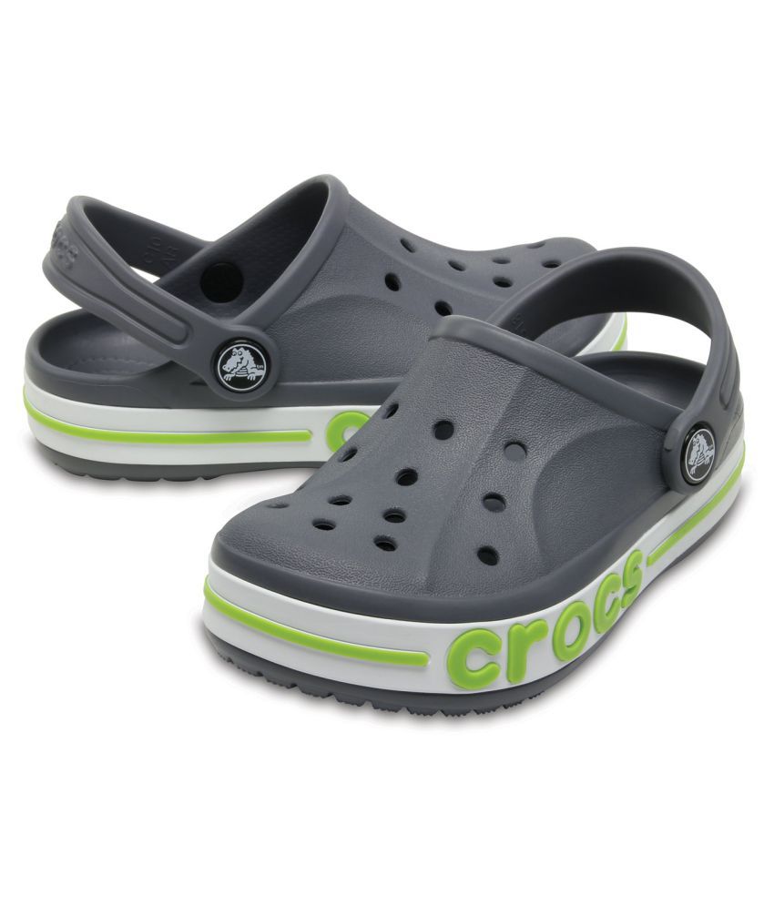  Crocs  Bayaband Grey Kids Clog Price in India Buy Crocs  
