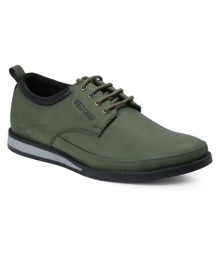 Red Chief Lifestyle Green Casual Shoes 