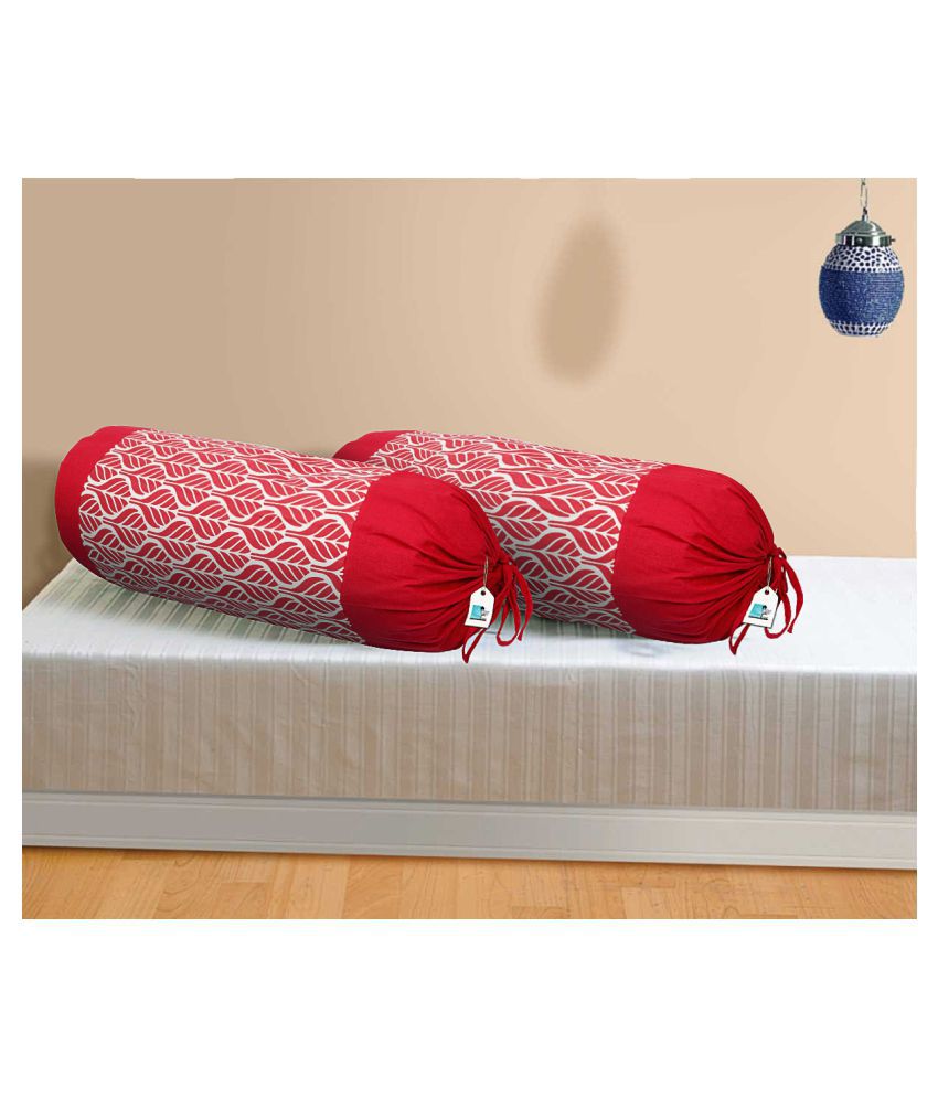 DECOTREE® Set of 2 Cotton Bolster Covers