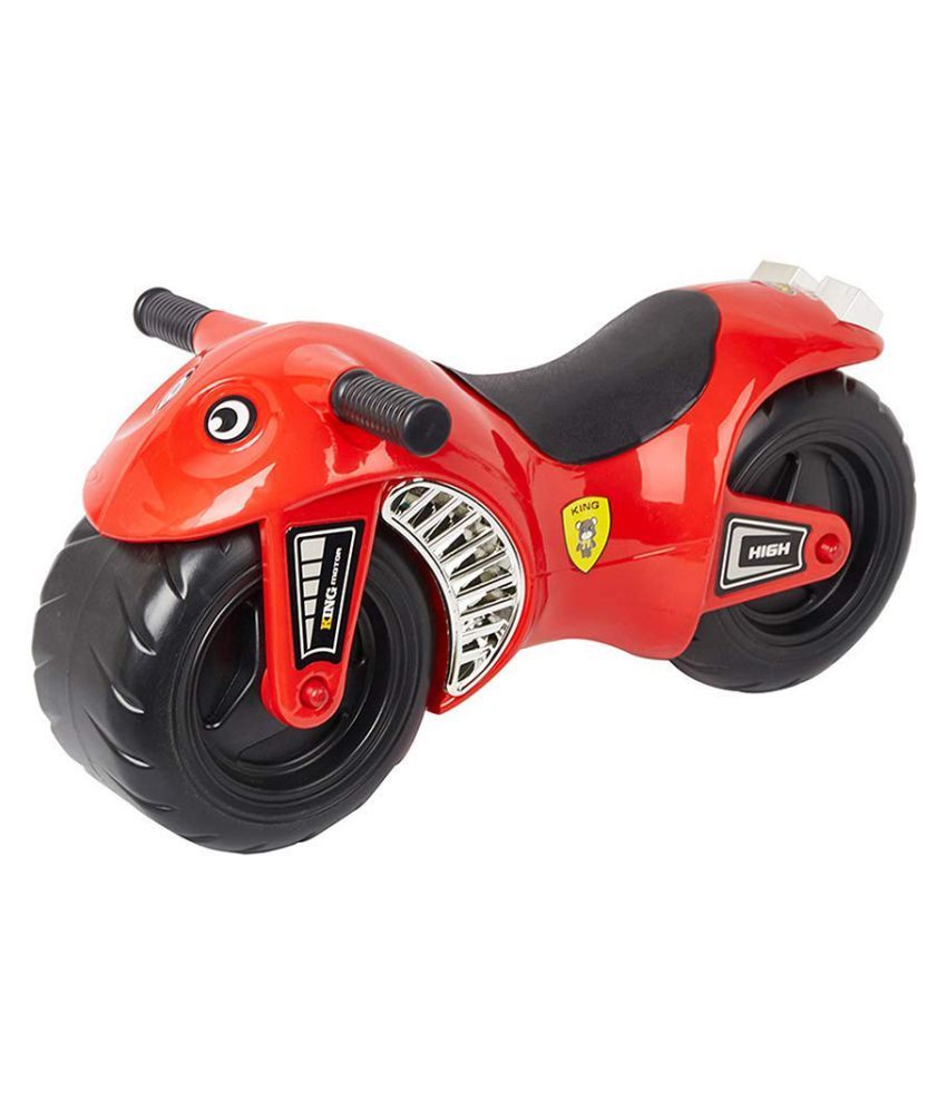 Super Motorcycle Baby Walker Glide Ride on Unbreakable Material(random