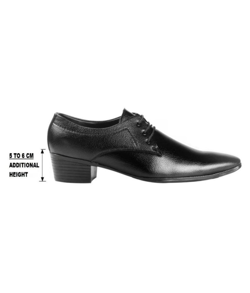 BXXY Black Height Increasing shoes 