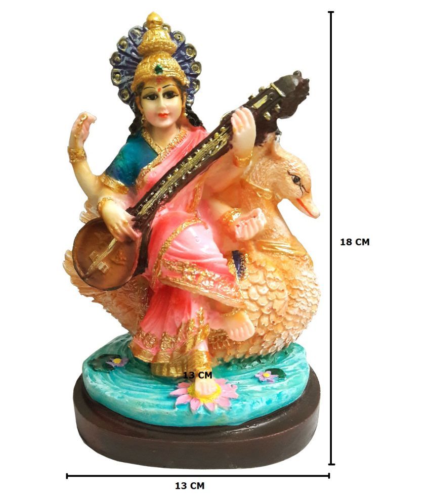 sk craft Saraswati Polyresin Idol Buy sk craft Saraswati Polyresin