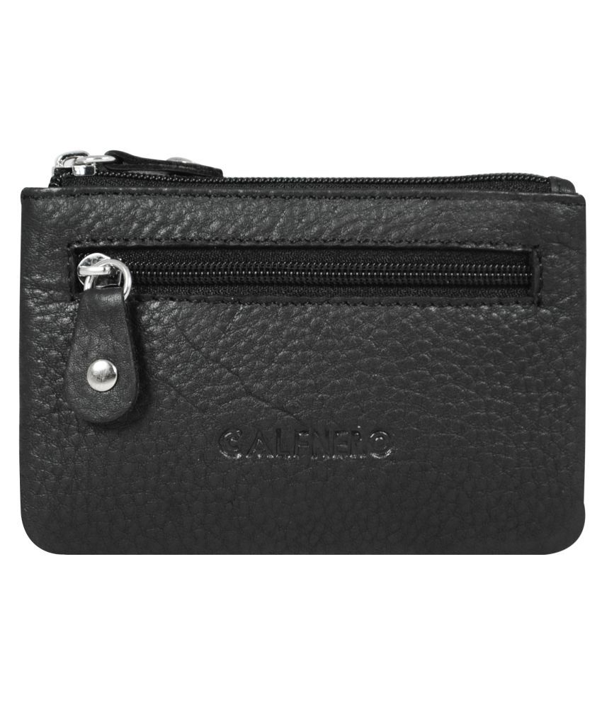     			Calfnero Genuine Leather Coin Wallet