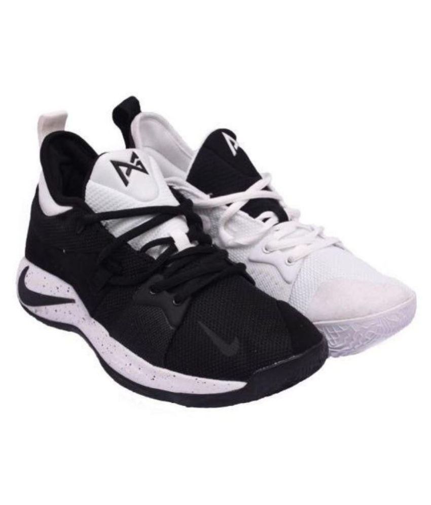 Nike 2018 PG2 WhiteBlack Black Basketball Shoes Buy
