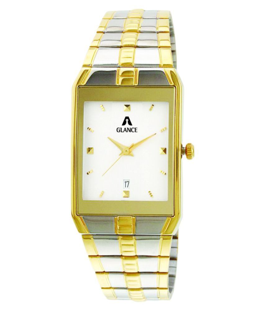     			Aglance - Multicolor Metal Analog Men's Watch