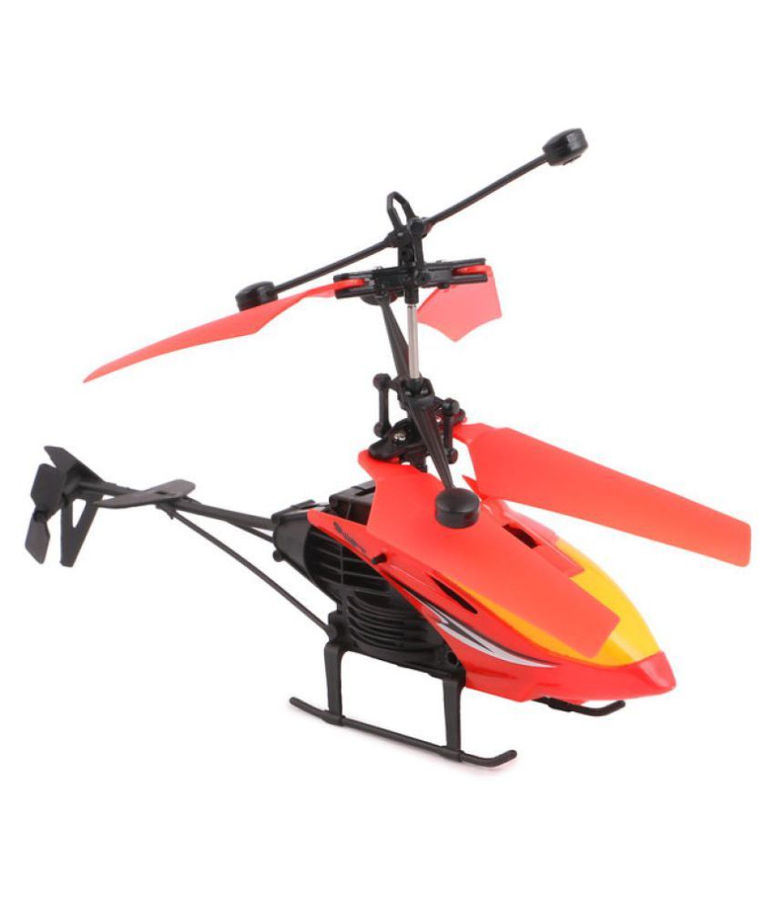 Skylare Induction Sensor Helicopter(With Remote)USB Charger Indoor Fly